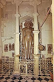 Khajuraho - Jain complex, Shantinath Temple, the statue of the sixteenth sage 